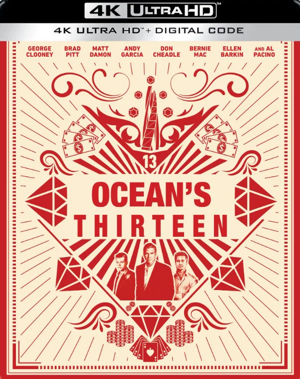 Ocean's Thirteen 4K 2007 poster