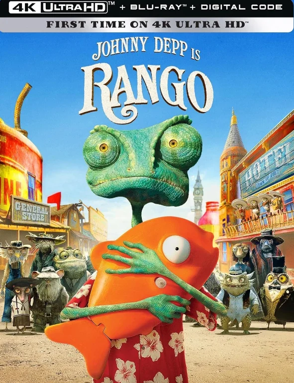 Rango 4K 2011 poster