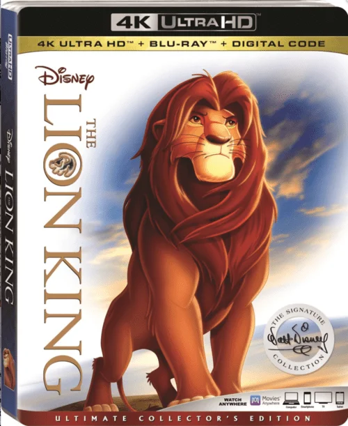 The Lion King 4K 1994 poster