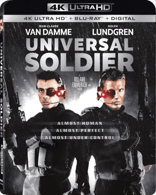 Universal Soldier 4K 1992 poster