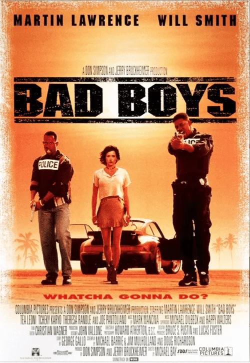 Bad Boys 4K 1995 poster