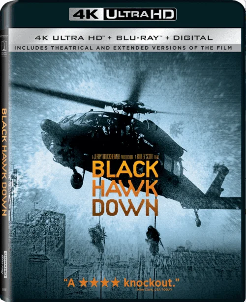 Black Hawk Down 4K 2001 EXTENDED poster