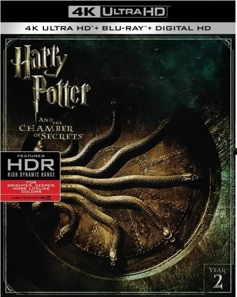 Harry Potter and the Chamber of Secrets 4K 2002 poster