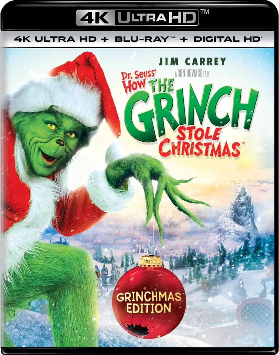 How the Grinch Stole Christmas 4K 2000 poster