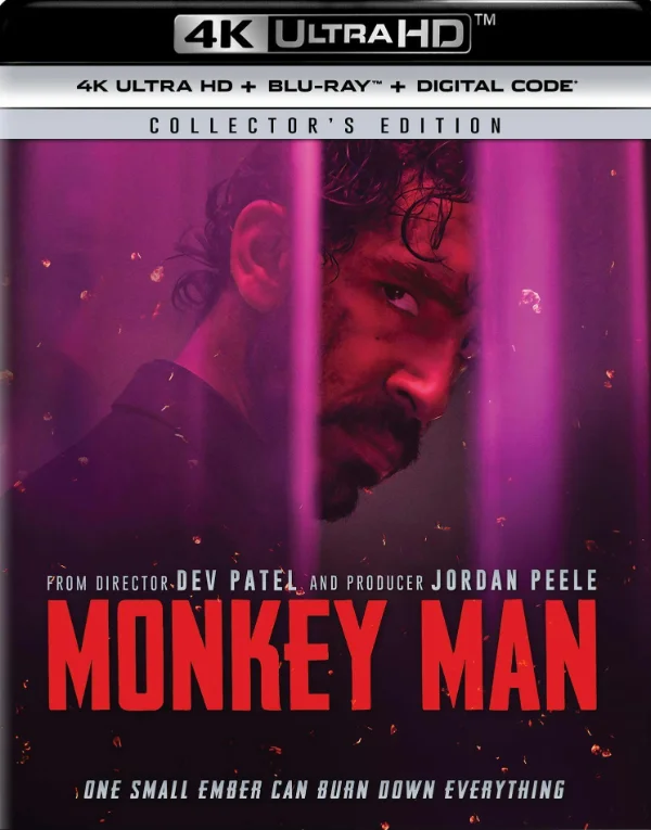 Monkey Man 4K 2024 poster