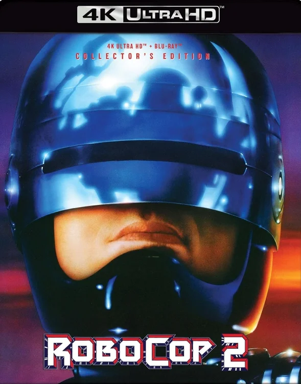 RoboCop 2 4K 1990 poster