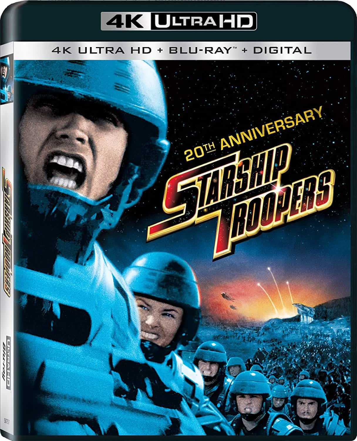 Starship Troopers 4K 1997 poster