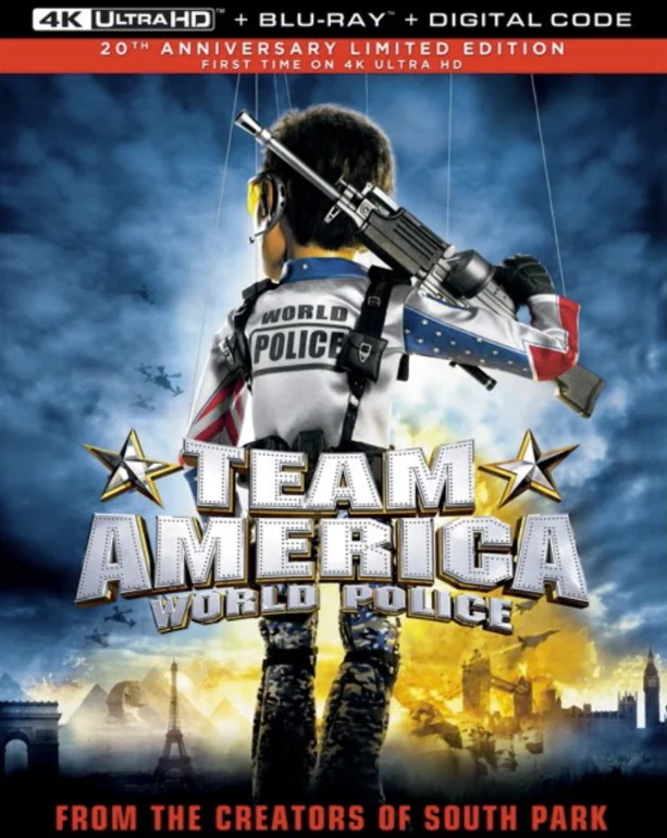 Team America: World Police 4K 2004 poster