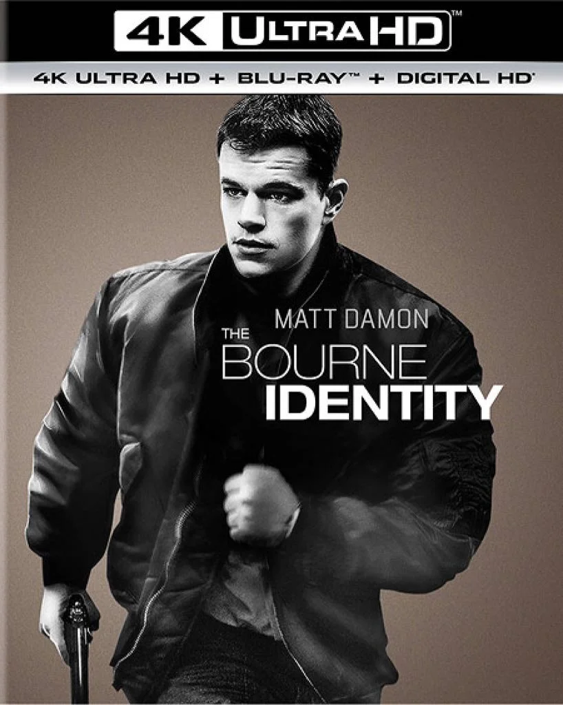 The Bourne Identity 4K 2002 poster