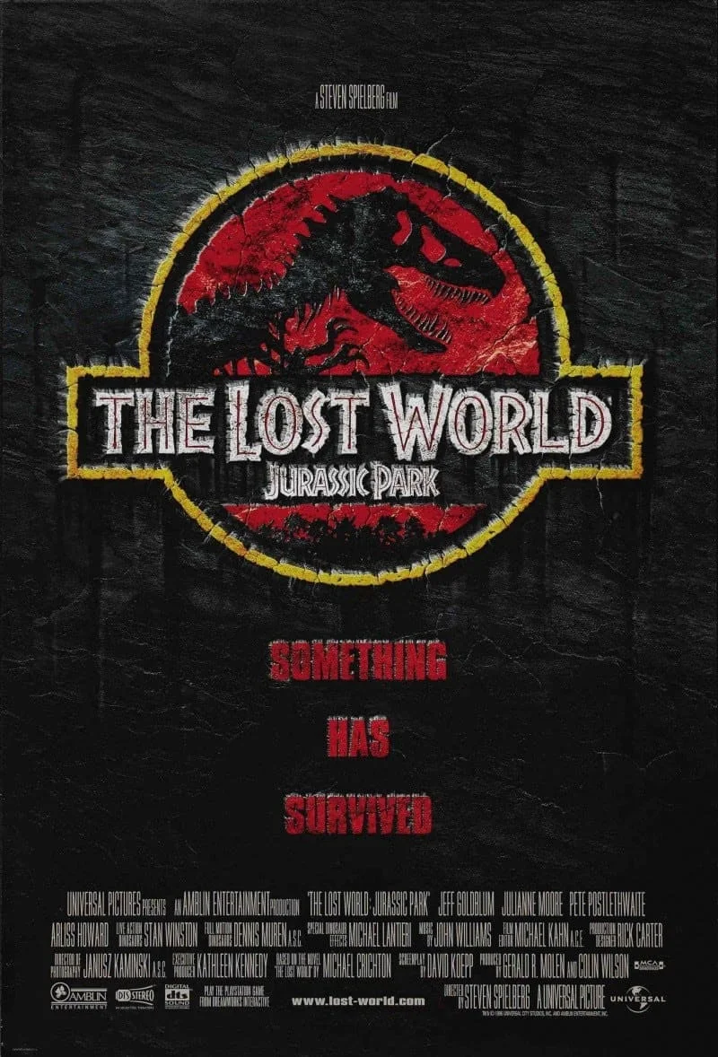 The Lost World: Jurassic Park 4K 1997 poster