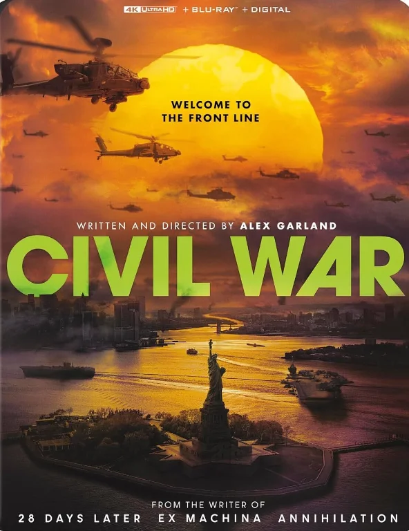 Civil War 4K 2024 poster