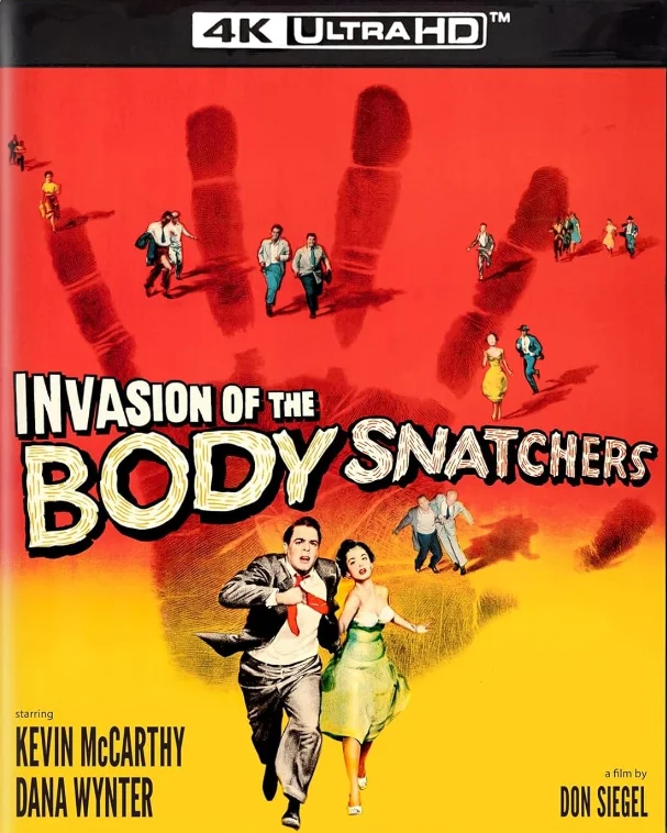 Invasion of the Body Snatchers 4K 1956 poster