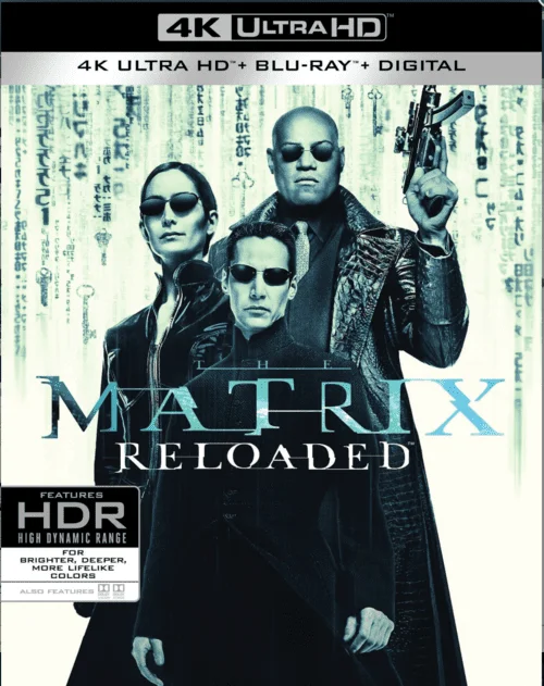 The Matrix Reloaded 4K 2003 poster