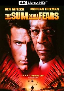 The Sum of All Fears 4K 2002 poster