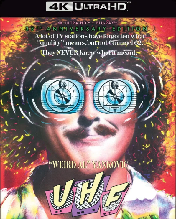 UHF 4K 1989 poster