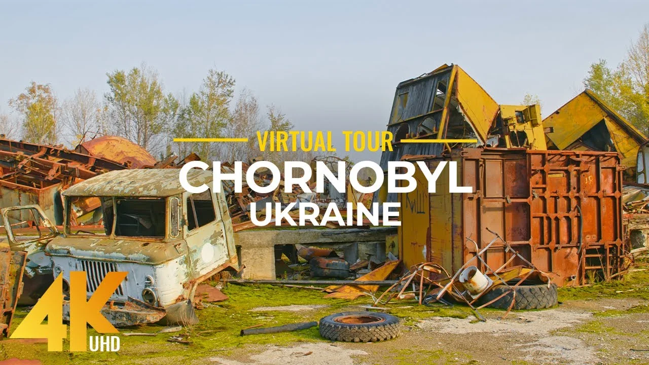 Chornobyl Exclusion Zone - Dominance of Nature in an Abandoned City & Nature Pollution by Humans 8K VIDEO ULTRA HD poster