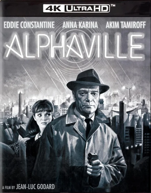 Alphaville: Une étrange aventure de Lemmy Caution 4K 1965 poster