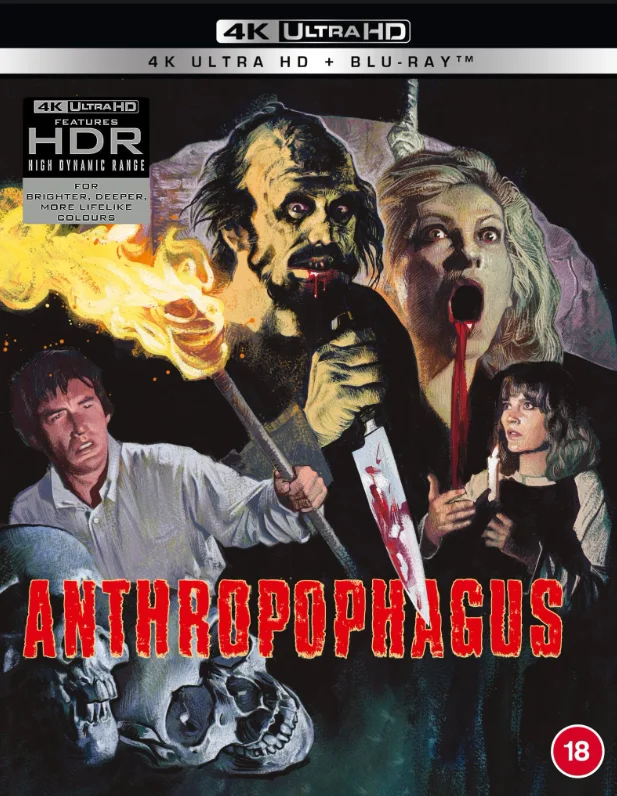 Antropophagus 4K 1980 poster