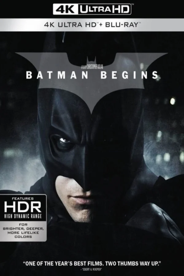 Batman Begins 4K 2005 poster