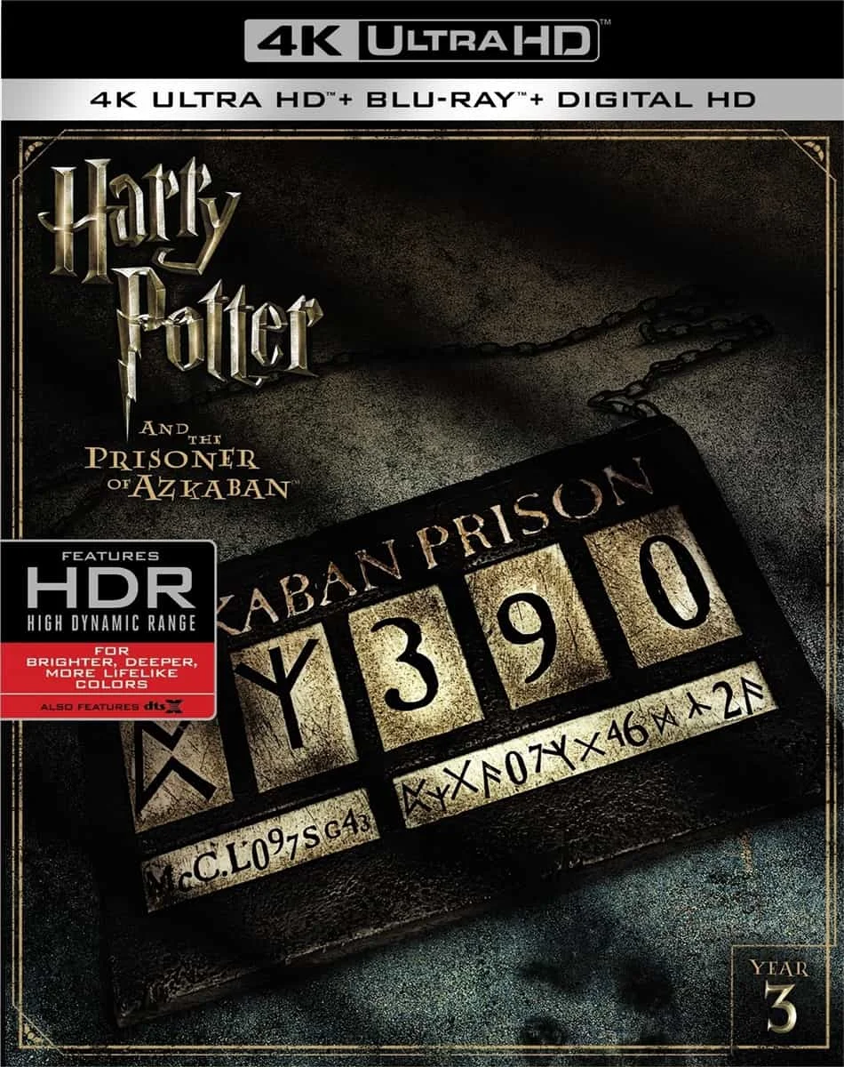 Harry Potter and the Prisoner of Azkaban 4K 2004 poster