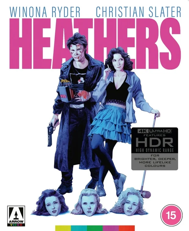 Heathers 4K 1988 poster