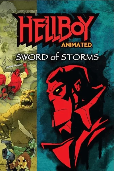 Hellboy Animated Sword of Storms 4K 2006 poster