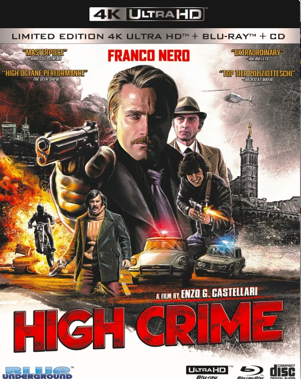 High Crime 4K 1973 poster