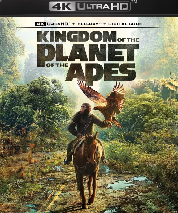 Kingdom of the Planet of the Apes 4K 2024 poster