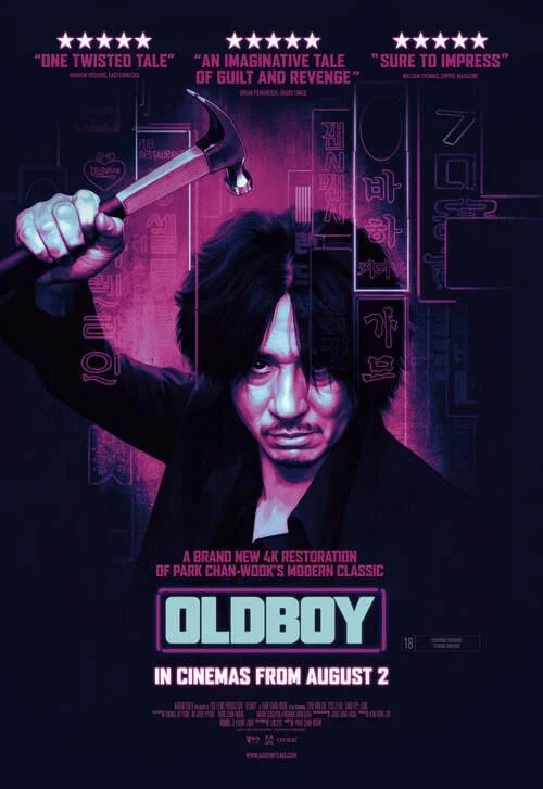 Oldboy 4K 2003 poster