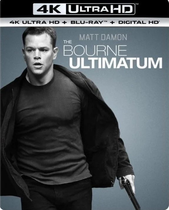 The Bourne Ultimatum 4K 2007 poster