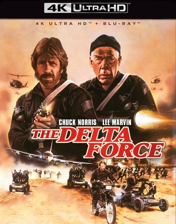 The Delta Force 4K 1986 poster