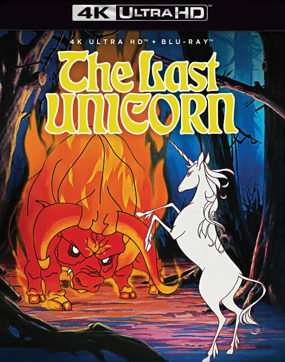 The Last Unicorn 4K 1982 poster