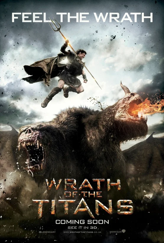 Wrath of the Titans 4K 2012 poster