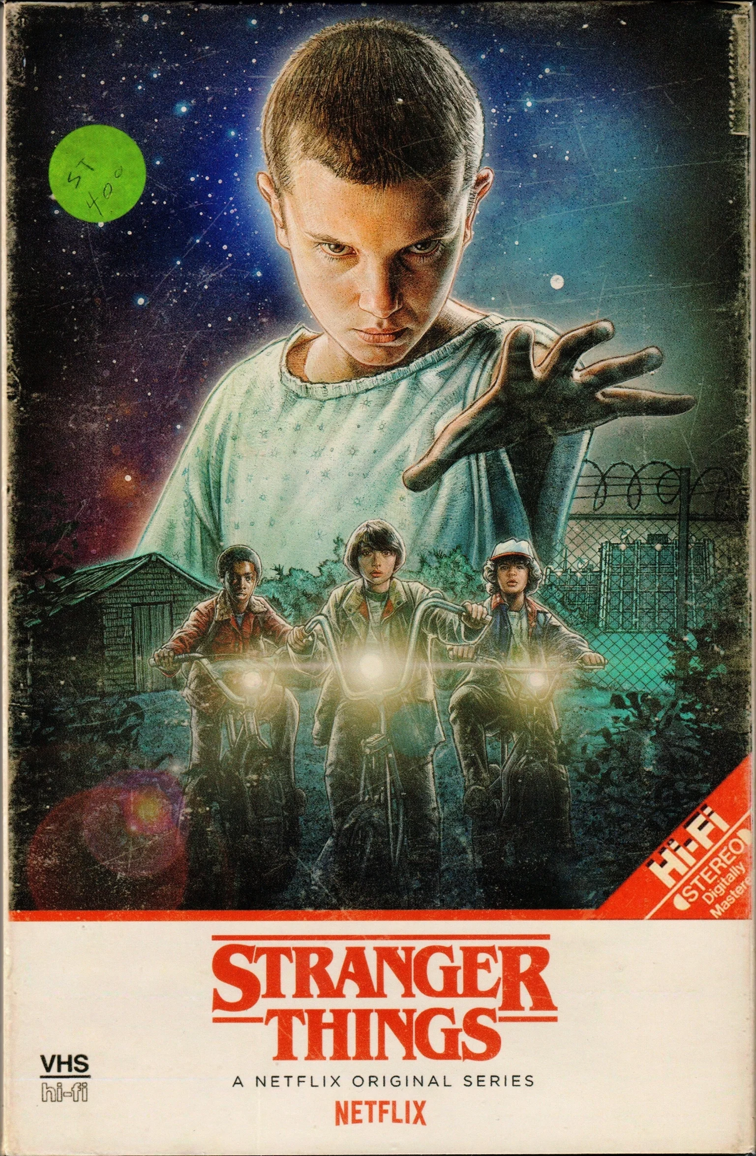 Stranger Things Season One 4k 2016 poster