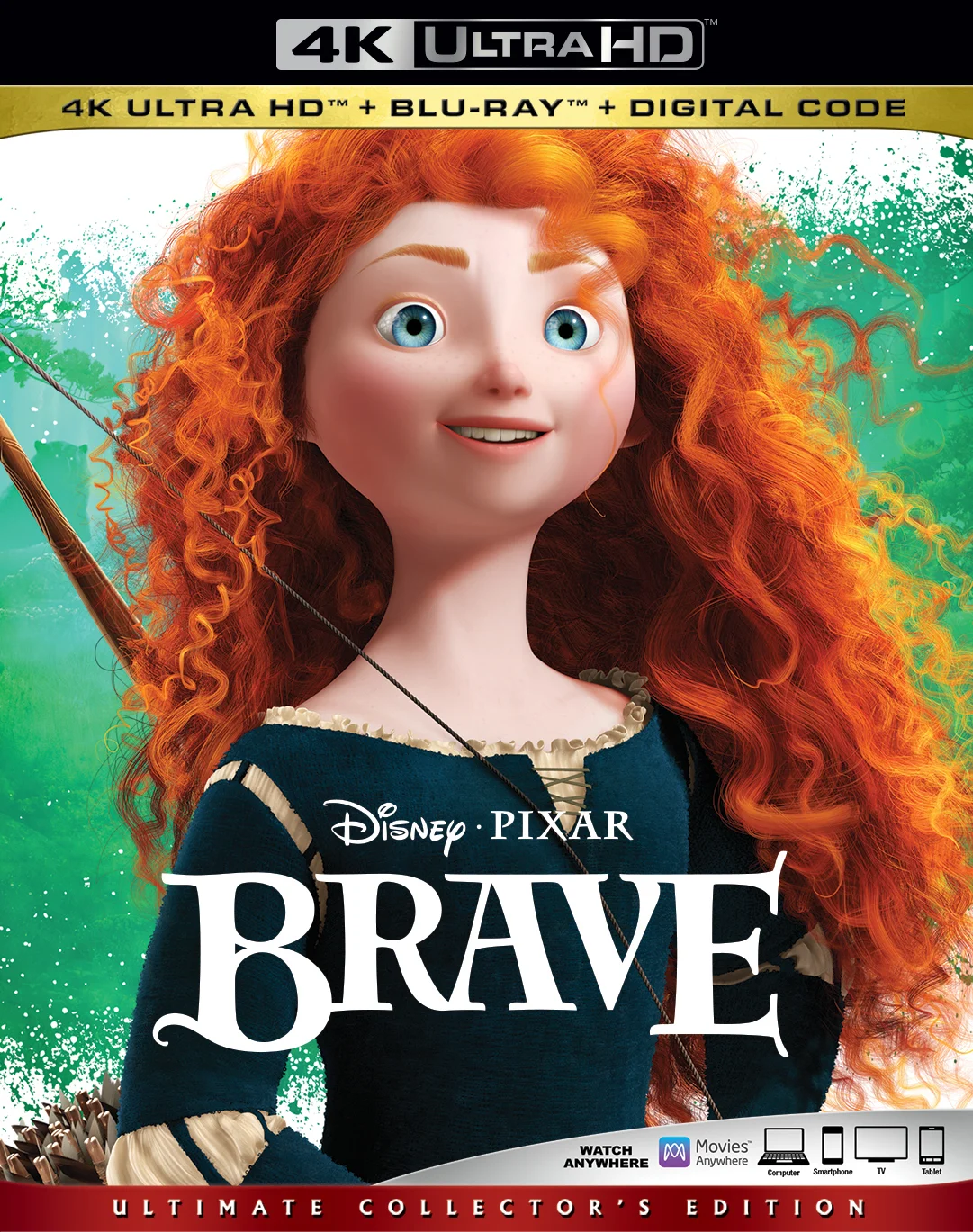 Brave 4K 2012 poster