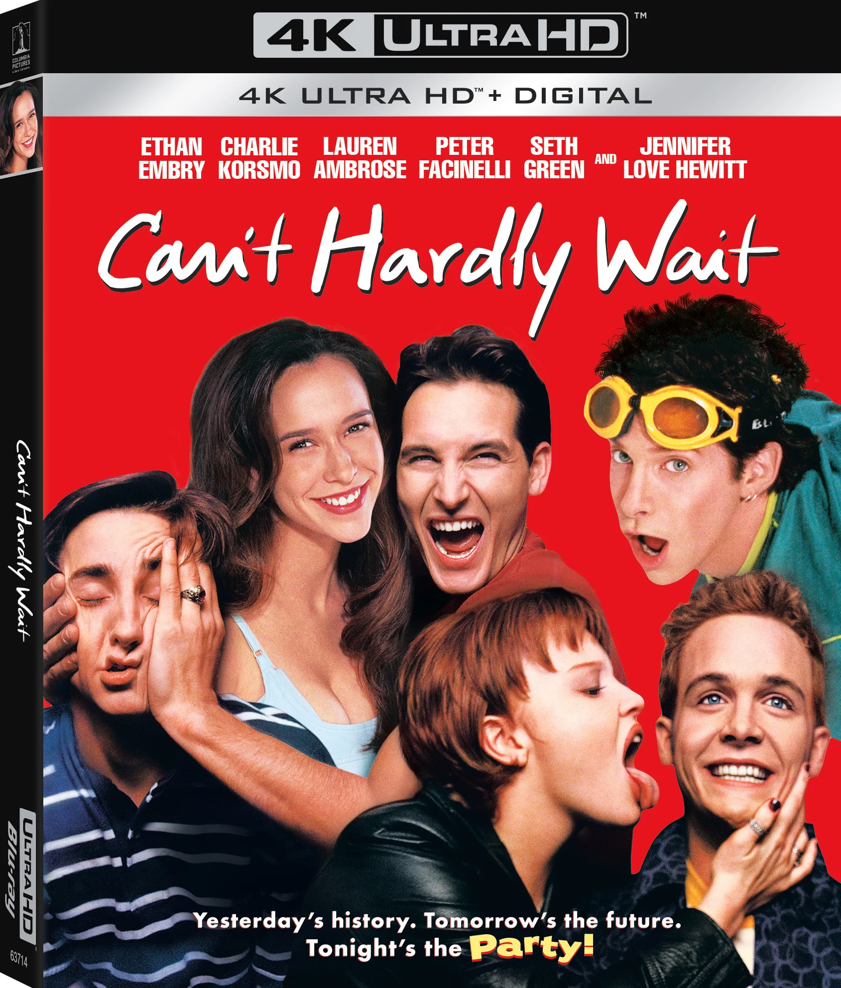 Cant Hardly Wait 4K 1998 poster