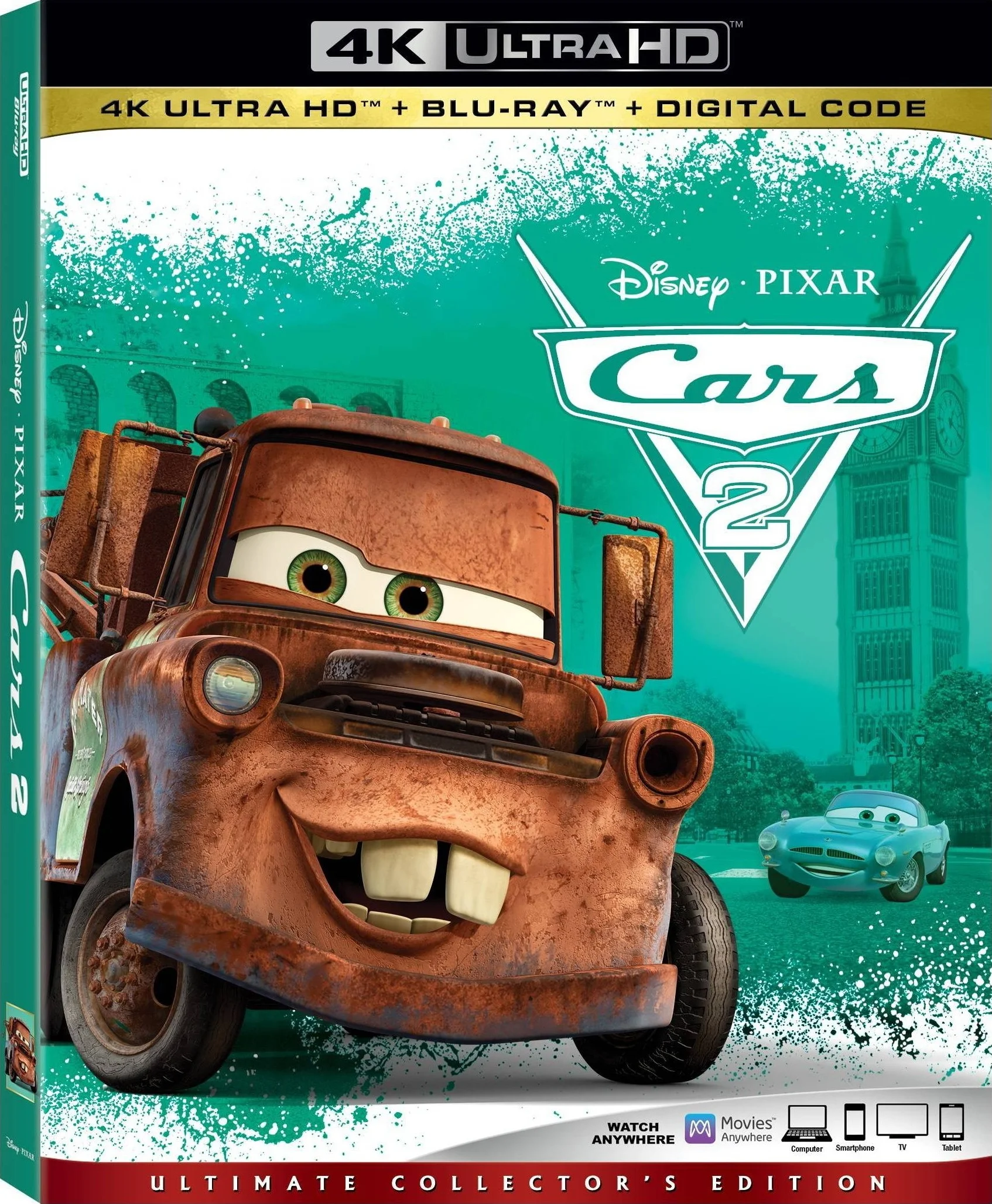 Cars 2 4K 2011 poster