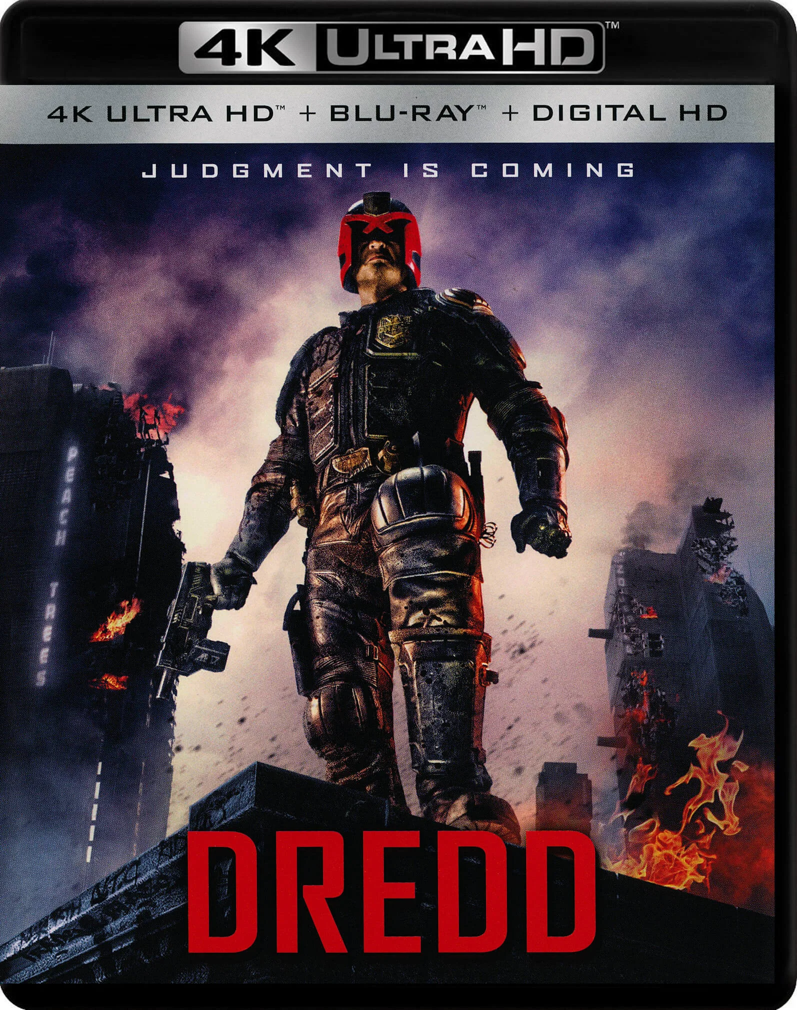 Dredd 4K 2012 poster