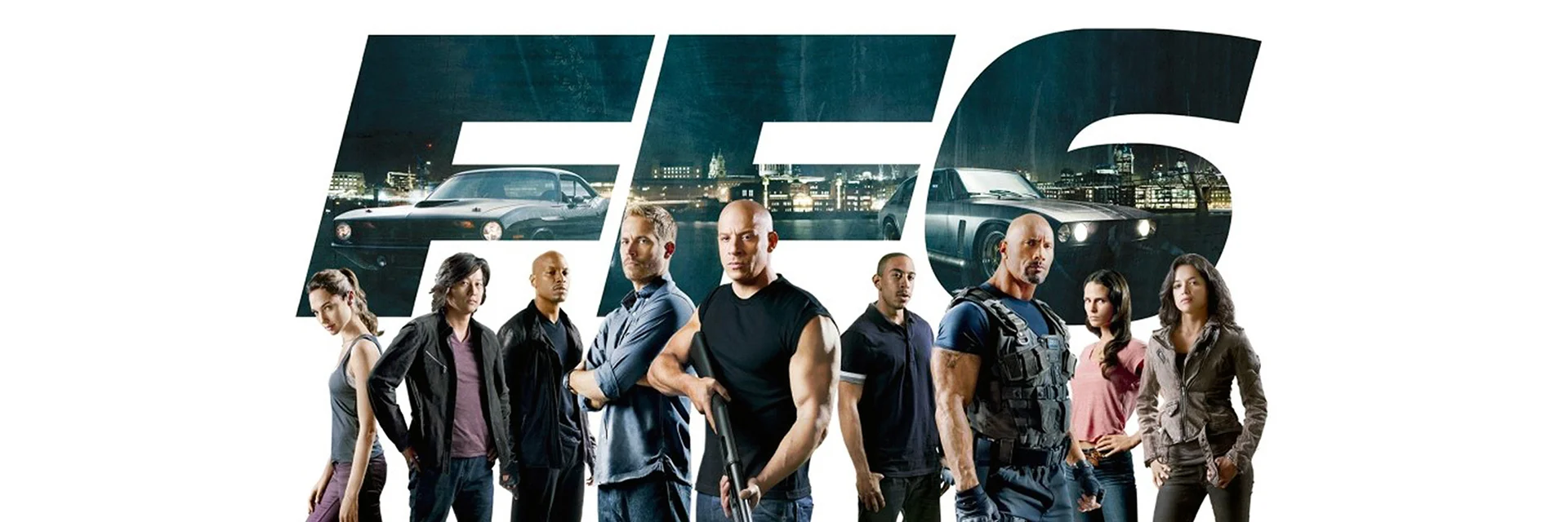 Fast & Furious 6 4K 2013 big poster