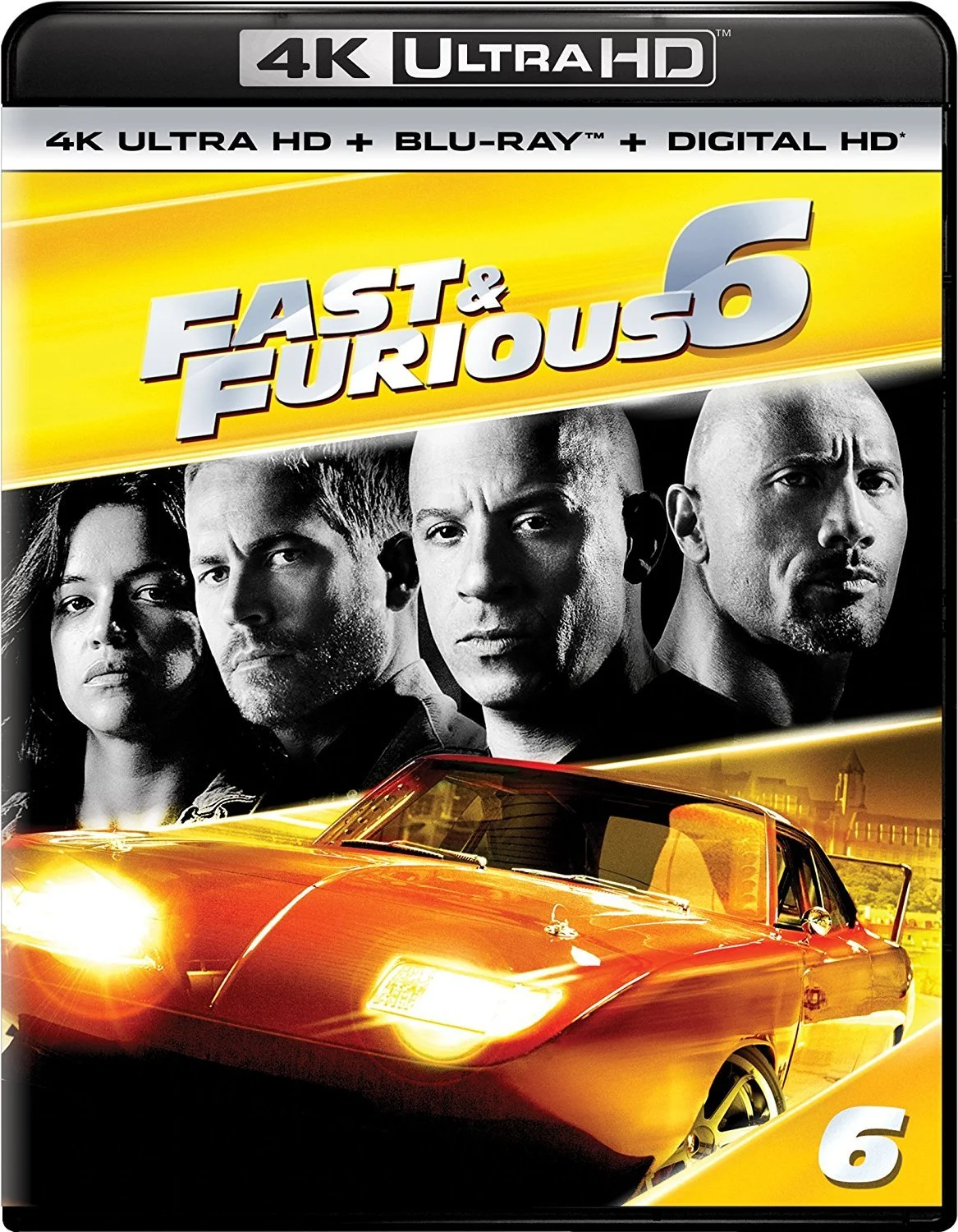 Fast & Furious 6 4K 2013 poster