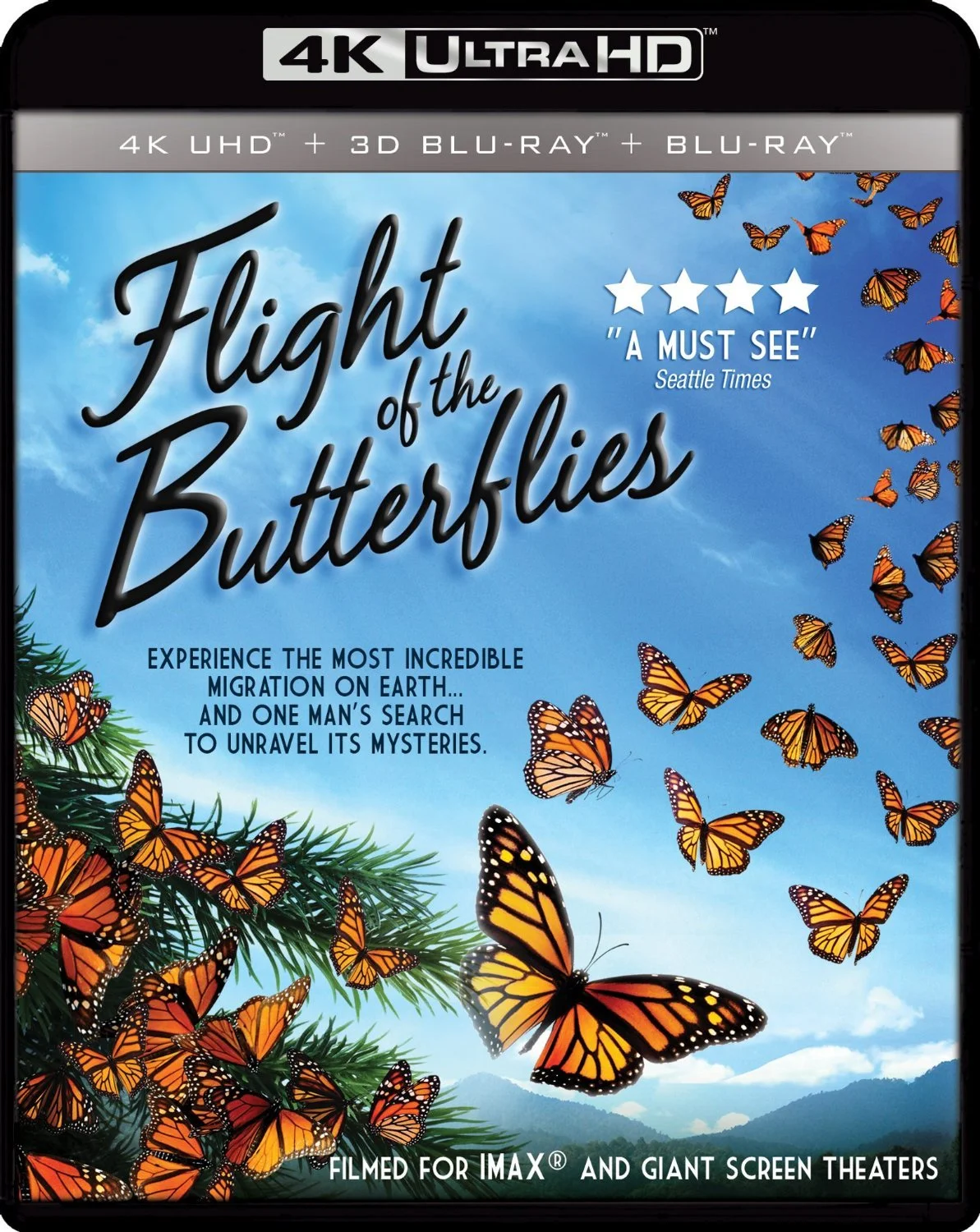 Flight of the Butterflies 4K 2012 poster