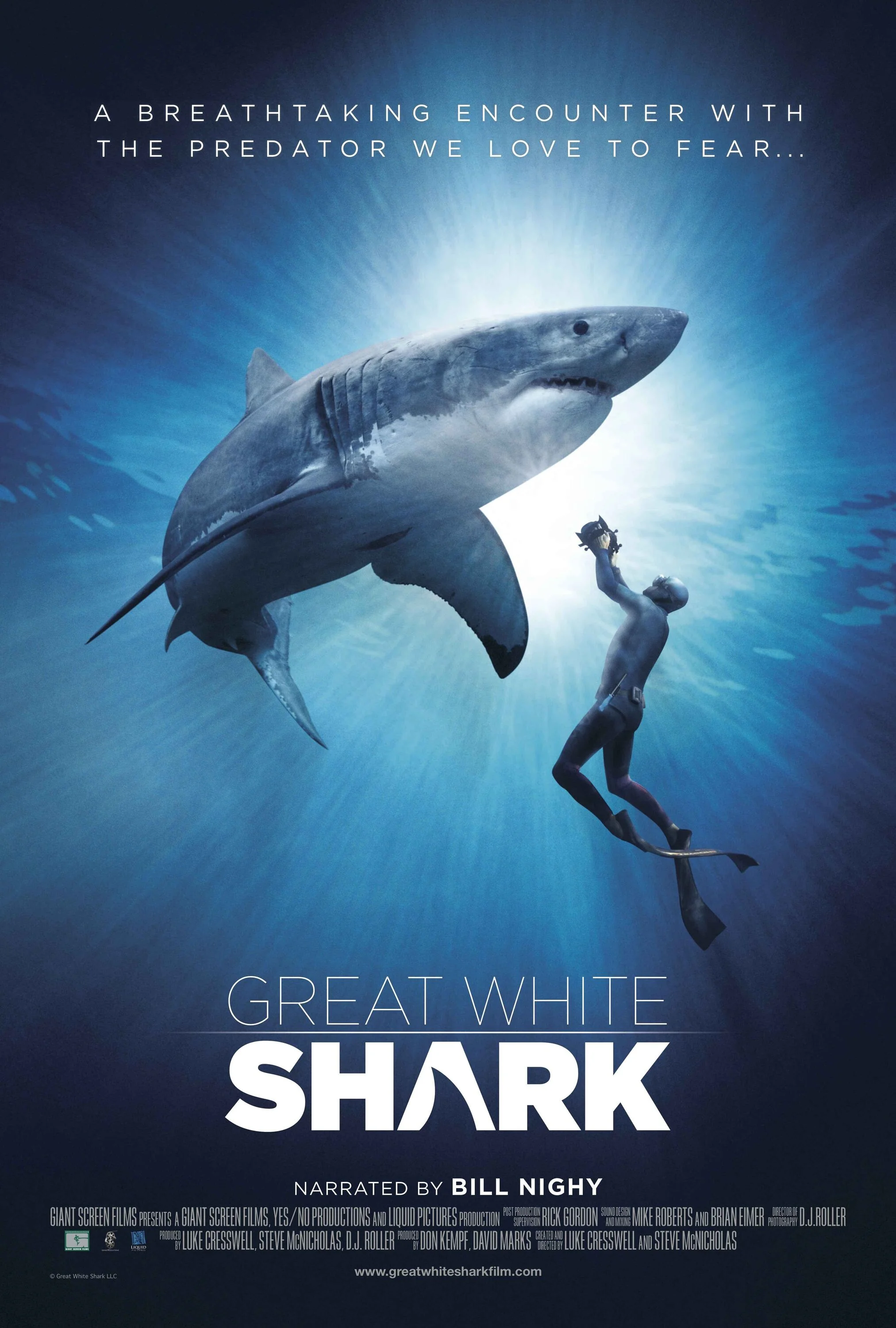 Great White Shark 4K 2013 poster