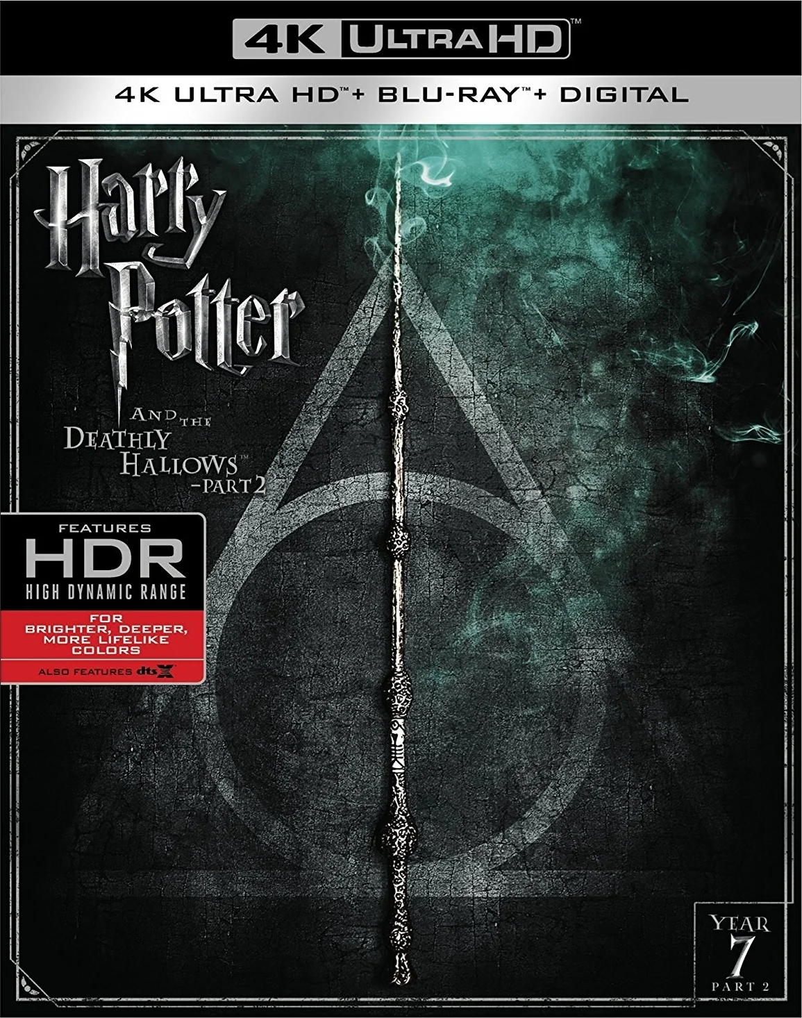 Harry Potter and the Deathly Hallows: Part 2 4K 2011 poster