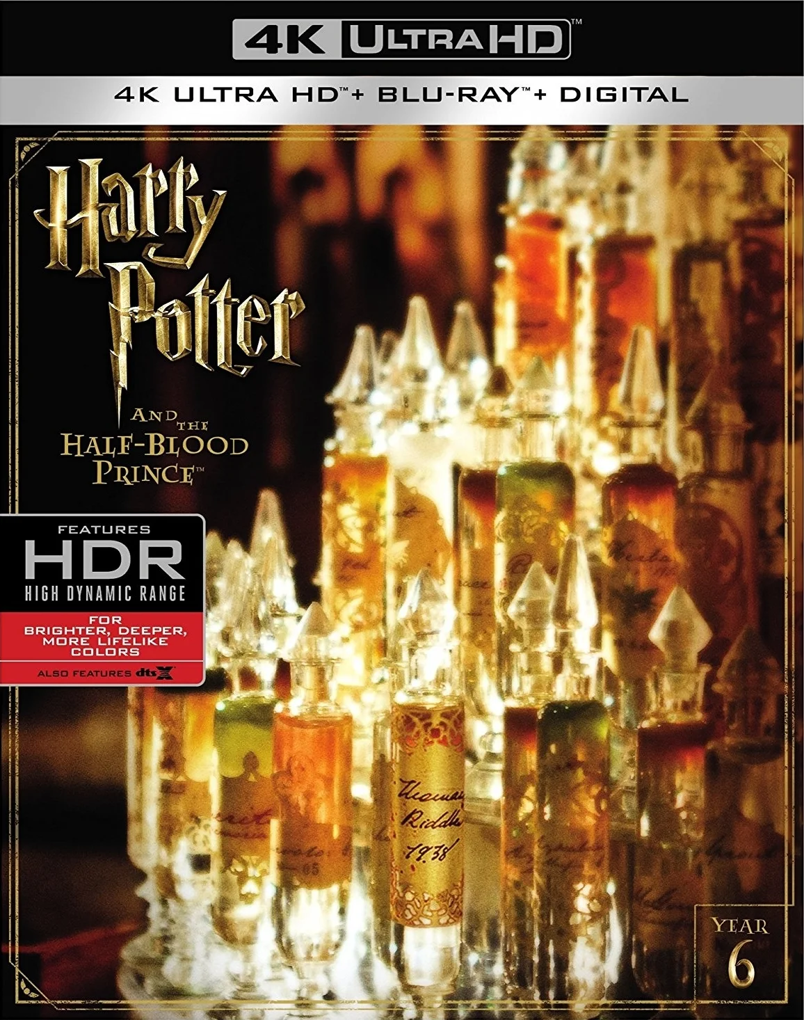 Harry Potter and the Half-Blood Prince 4K 2009 poster