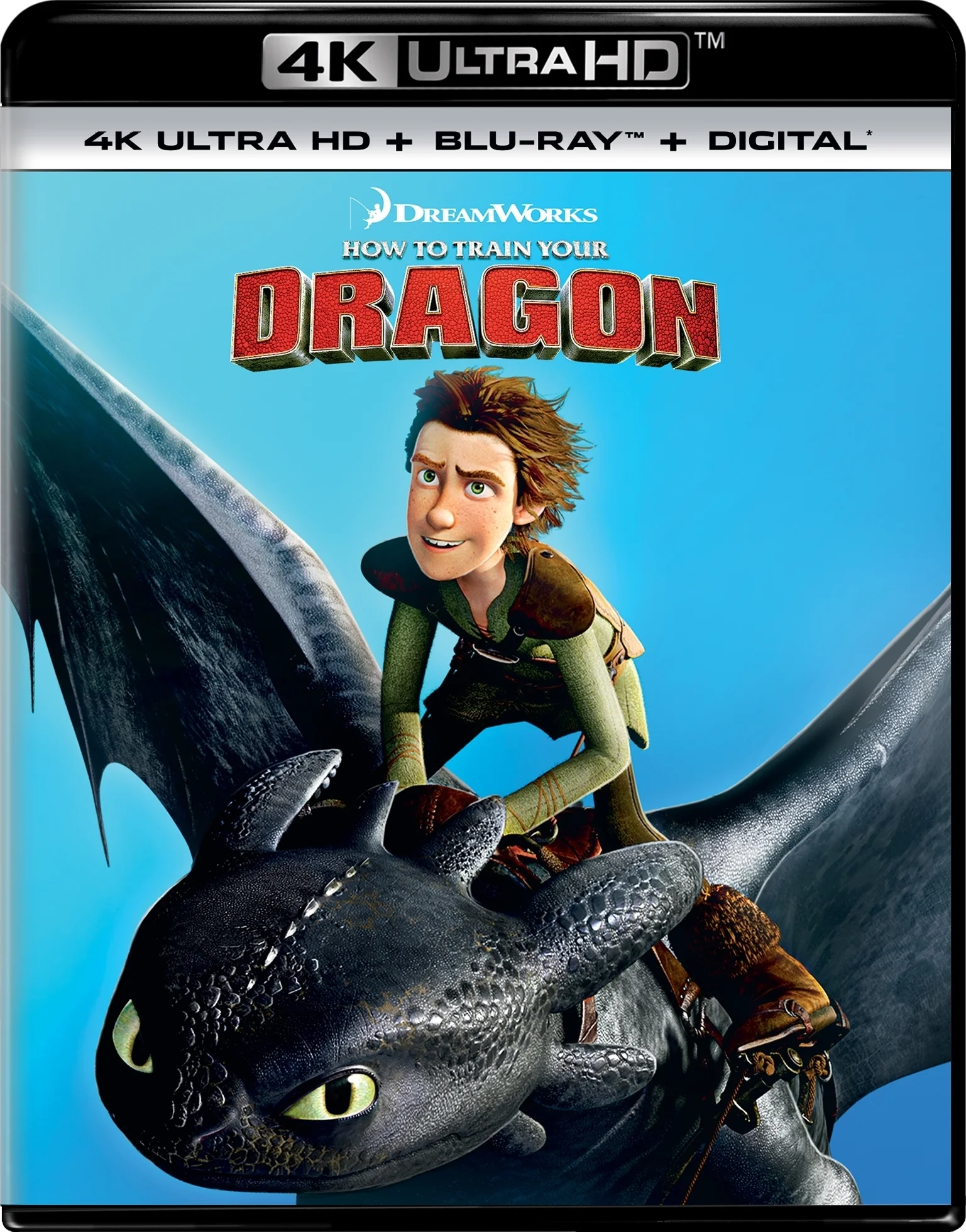 How to Train Your Dragon 4K 2010 poster