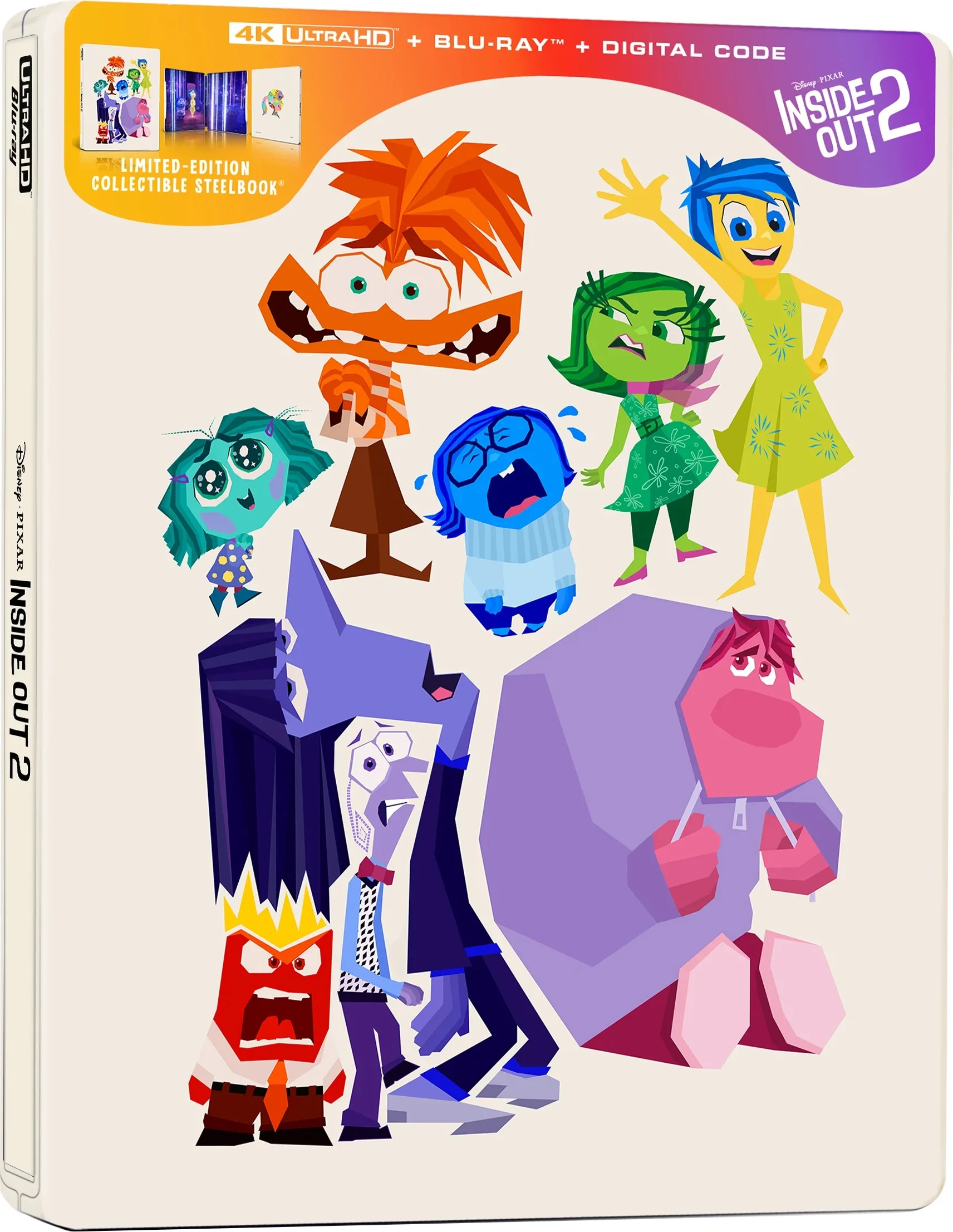 Inside Out 2 4K 2024 poster