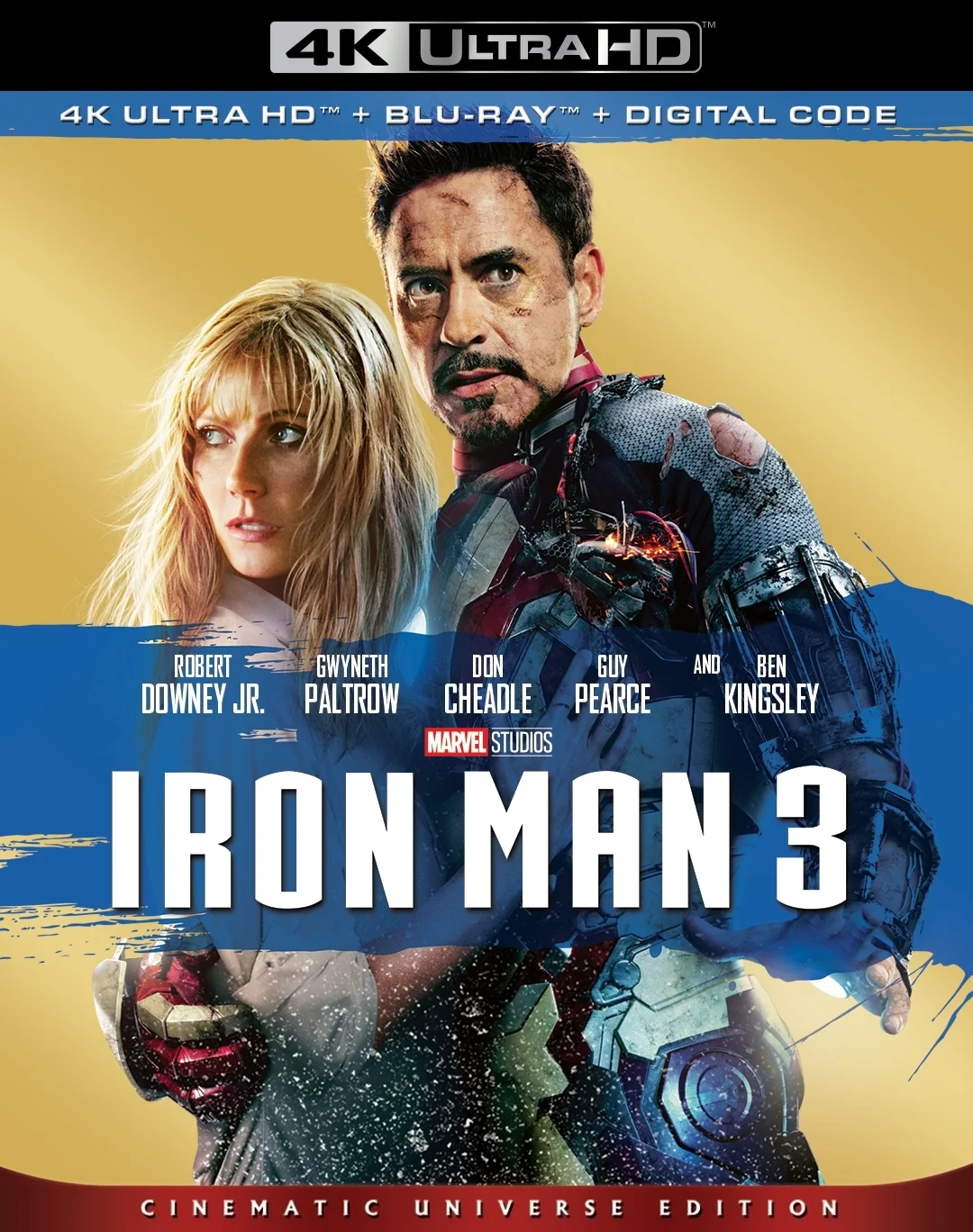 Iron Man 3 4K 2013 poster