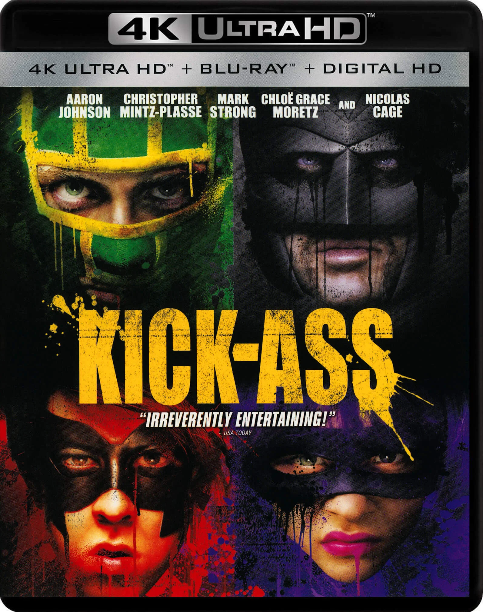 Kick-Ass 4K 2010 poster