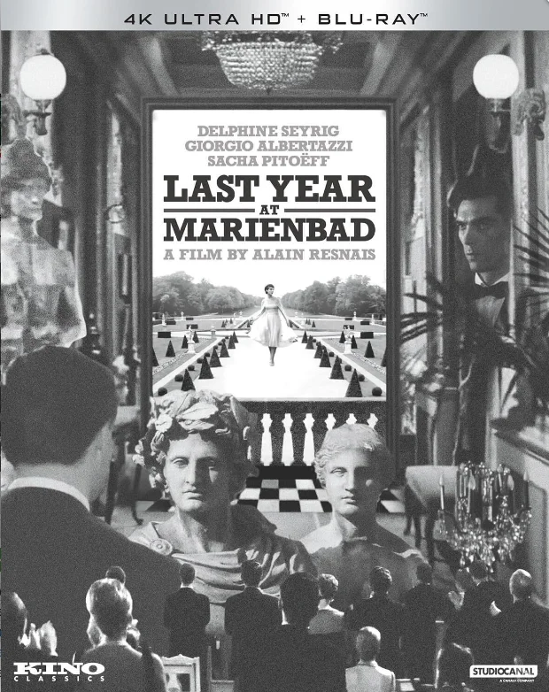 Last Year at Marienbad 4K 1961 poster