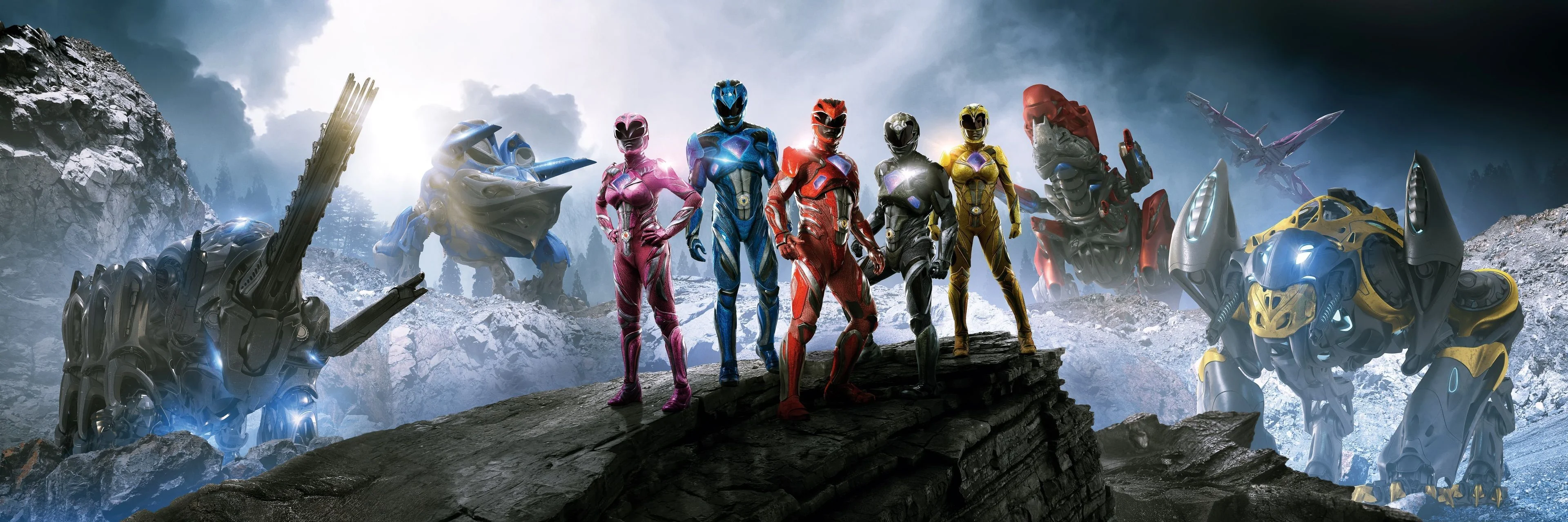 Power Rangers 4K 2017 big poster